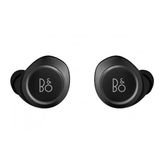 Bang & Olufsen 2.0 8E B Guia Del Usuario