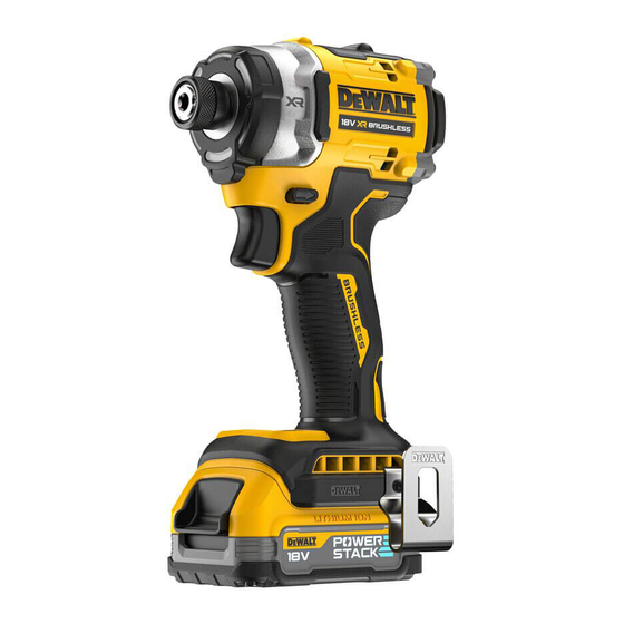 DeWalt DCF860 Manual De Instrucciones