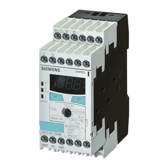 Siemens SIRIUS 3RS1042 Instructivo