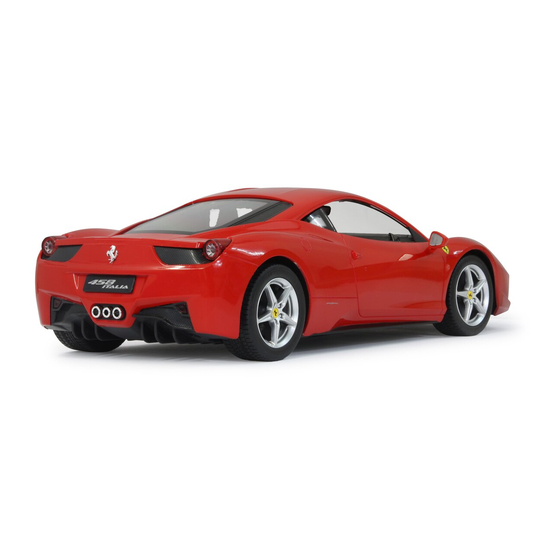 Jamara Ferrari 458 Speciale A Manual De Instrucciones