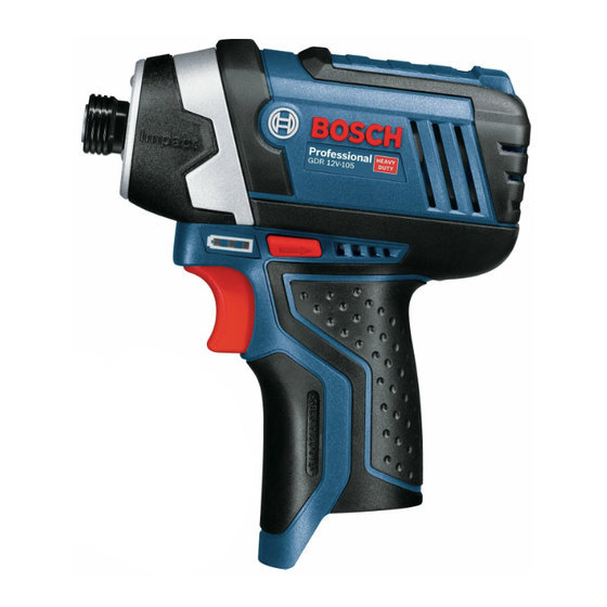 Bosch GDR 12V-105 Extension Manual Original