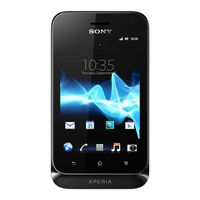 Sony Xperia tipo ST21i Guía De Usuario