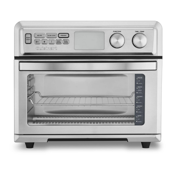 Cuisinart TOA-95 Manual De Instrucciones Y Libro De Recetas