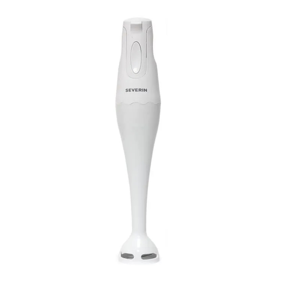 SEVERIN SM 9617 Instrucciones De Uso