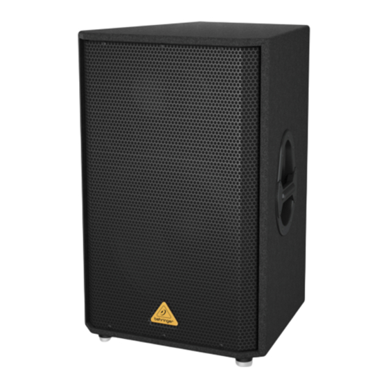Behringer EUROLIVE VS1520 Manual De Uso