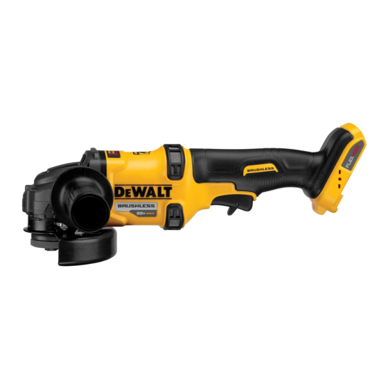 DeWalt DCG414 Manual De Instrucciones