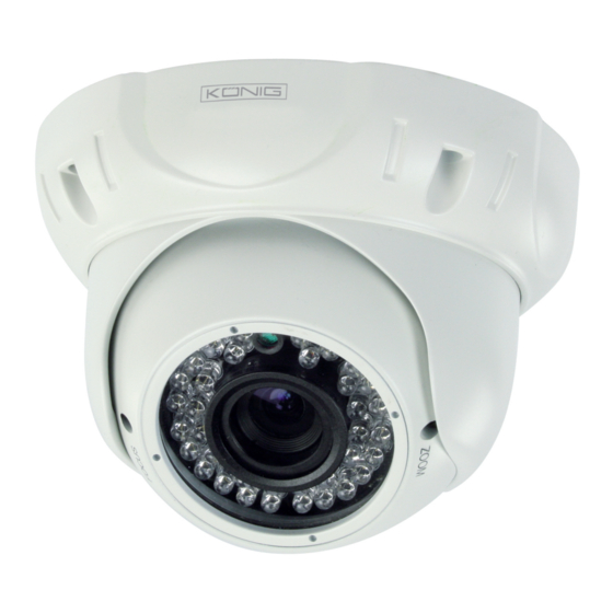 König Electronic SEC-CAM395 Manual De Uso