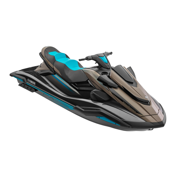 Yamaha WaveRunner FX HO 2023 Manual Del Propietario/Piloto