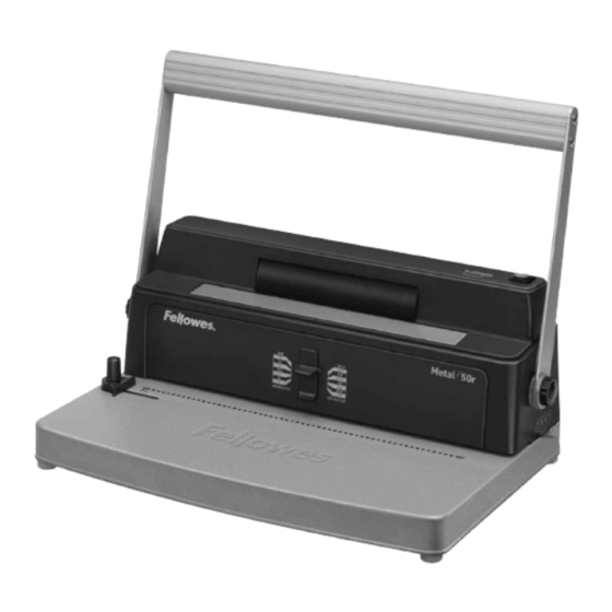 Fellowes Metal 50r Instrucciones De Uso