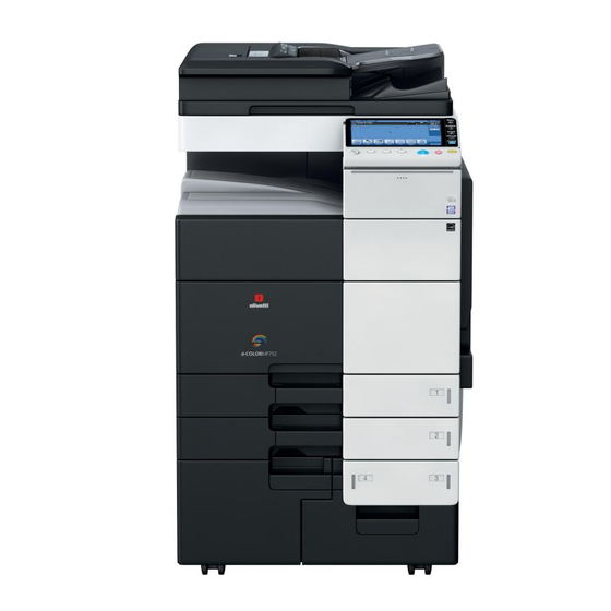 Olivetti d-COLOR MF652 Manual De Operaciones