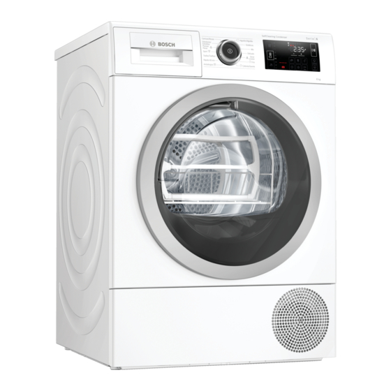 Bosch WTU87RH1ES Manual De Usuario E Instrucciones De Montaje