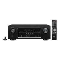 Denon AVR-S500BT Manual Del Usuario