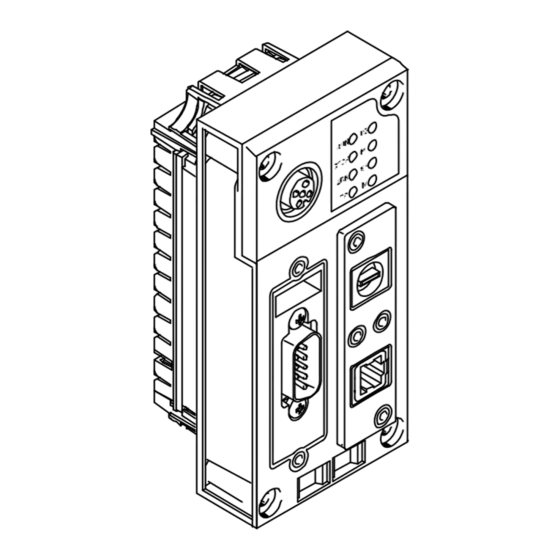 Festo CPX-CEC Instrucciones Para El Montaje