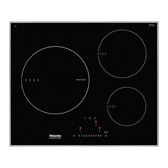 Miele KM 6316 Manuales