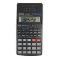 Casio fx-250HC Manual De Instrucciones