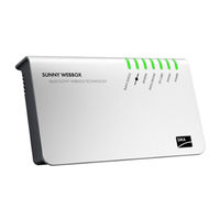 SMA Cluster Controller Instrucciones De Uso