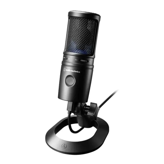 Audio-Technica AT2020USB-X Manual De Usuario