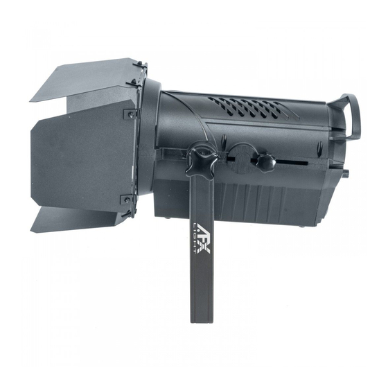 afx light TLIGHT-RGBW Manual De Instrucciones