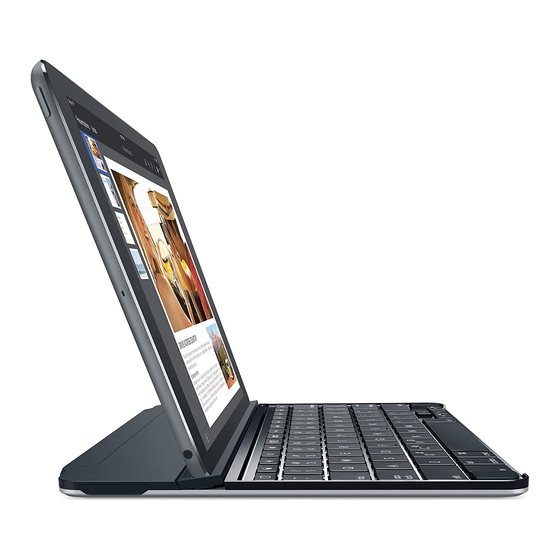 Logitech Ultrathin Manual De Instrucciones