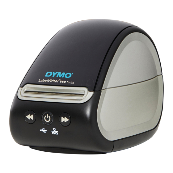 Dymo LabelWriter 550 Guia De Inicio Rapido