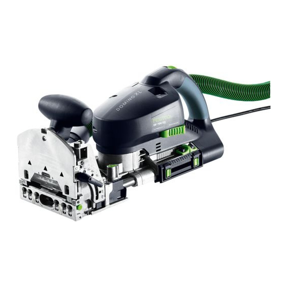 Festool DOMINO XL DF 700 EQ Manual De Instrucciones