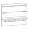 Muebles de Interior LINEA BRASIL Painel Home Veneza Instrucciones De Montaje