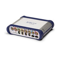 pico Technology PicoScope 6000E Serie Guia De Inicio Rapido