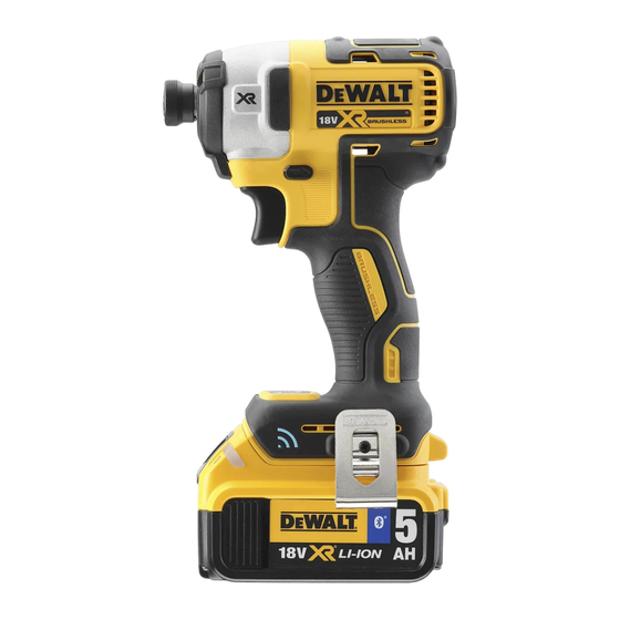 DeWalt DCF888 Traducido De Las Instrucciones Originales