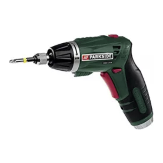 Parkside PSSA 3.6 C4 Traduccion Del Manual De Instrucciones Originales