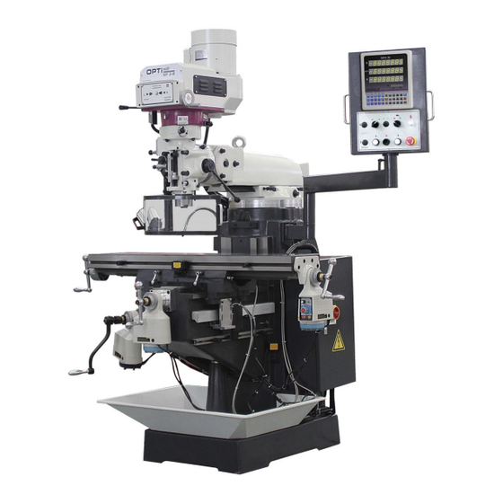 Optimum Optimill MF 2-b Manual De Instrucciones