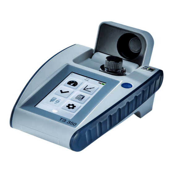 Tintometer Lovibond TB 350 Manual De Instrucciones
