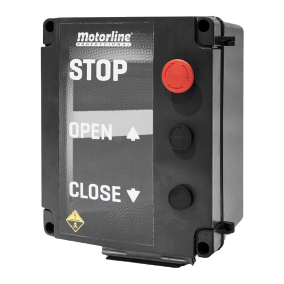 Motorline professional MC112PR Manual De Usuario