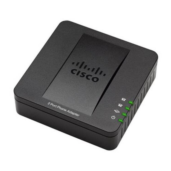 Cisco SPA112 Instrucciones