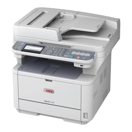 Oki MB451W Guia De Inicio Rapido