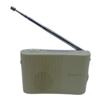 Sony ICF-40 Manual Del Usuario