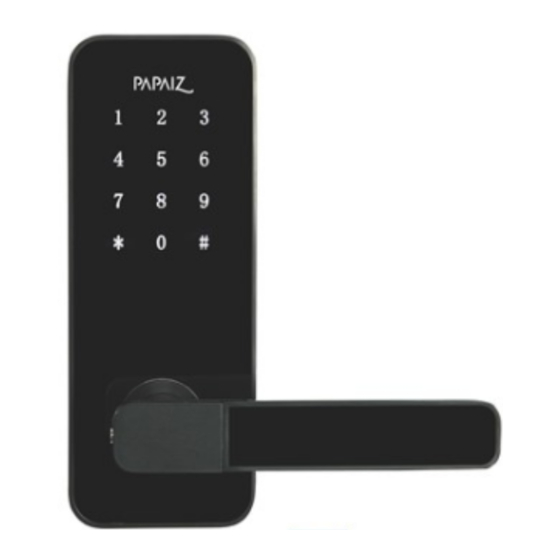 Assa Abloy PAPAIZ Smart Lock 8171 Manual De Instalación