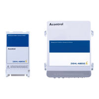 ZIEHL-ABEGG Acontrol PKE-6 Manual De Instrucciones
