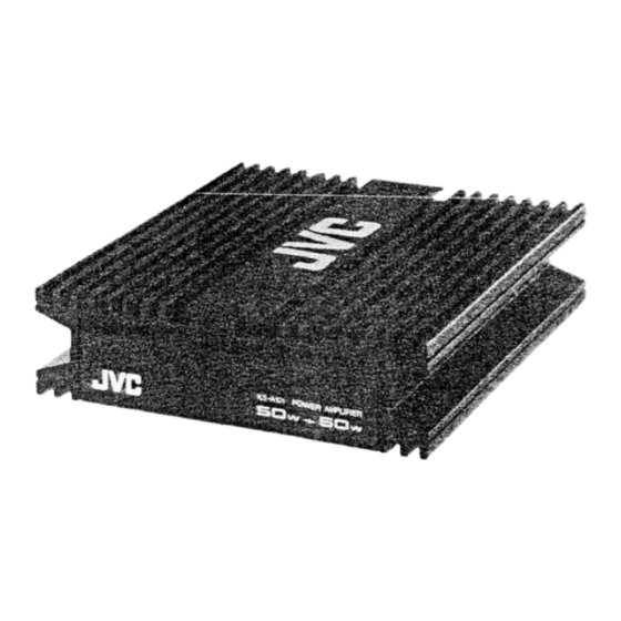 JVC KS-A101J Manual De Operación