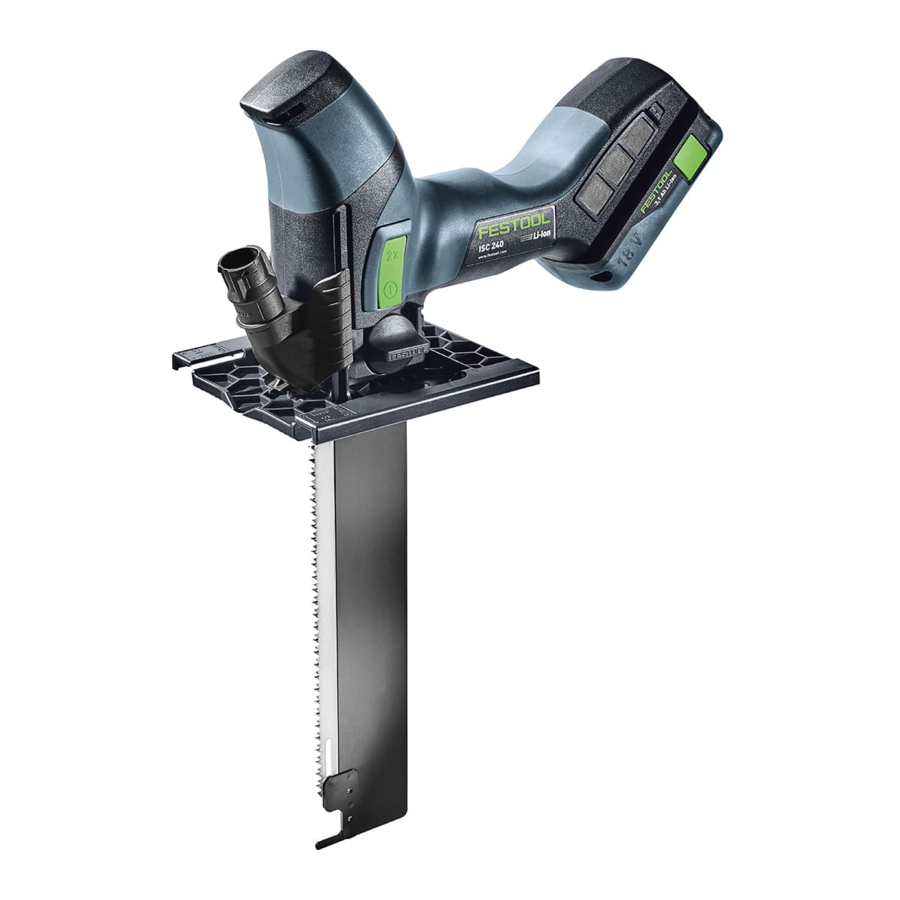 Festool ISC 240 Li Manual De Instrucciones Original