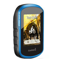 Garmin eTrex Touch 25 Manual Del Usuario