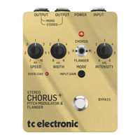 TC Electronic SCF GOLD Guia De Inicio Rapido