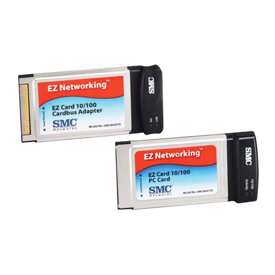 SMC Networks EZ Connect SMC8041TX V.2 Manuales