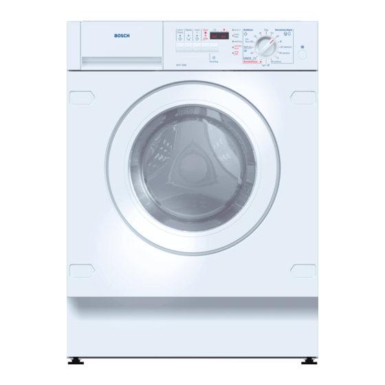 Bosch WVTI2840 Instrucciones De Uso