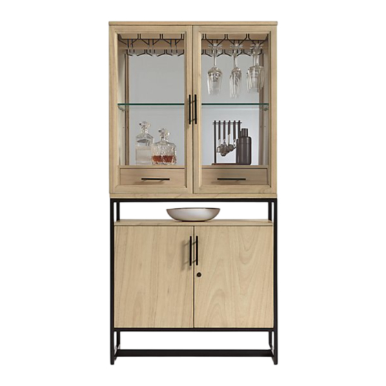 Crate&Barrel Lemoine Serie Instrucciones De Montaje