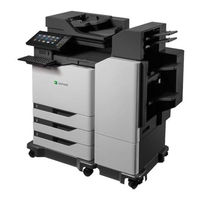 Lexmark CX860 Guia