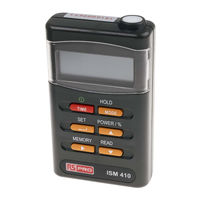 RS Pro ISM 410 Manual De Instrucciones