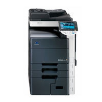 Konica Minolta bizhub C550 Operaciones