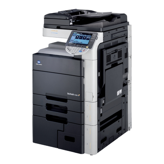 Konica Minolta bizhub C451 Operaciones De Impresión
