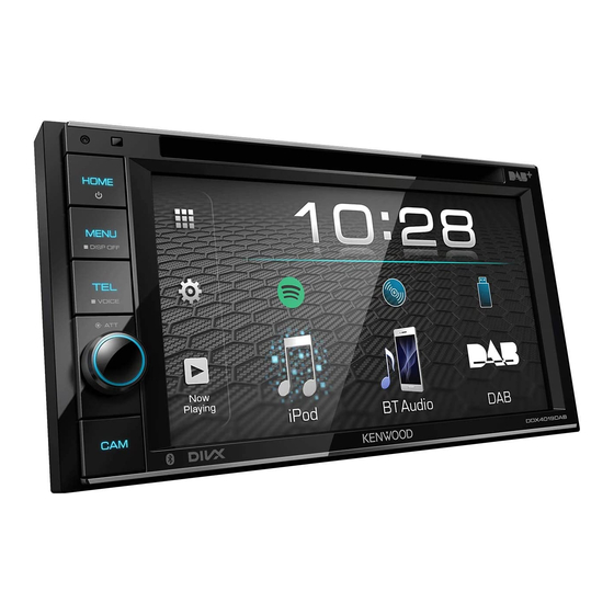 Kenwood DDX4019DAB Manual De Instrucciones