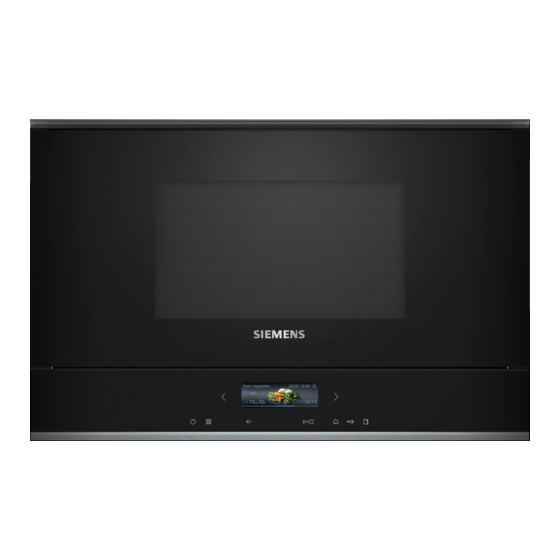 Siemens BF722.1.1 Manual De Usuario E Instrucciones De Montaje